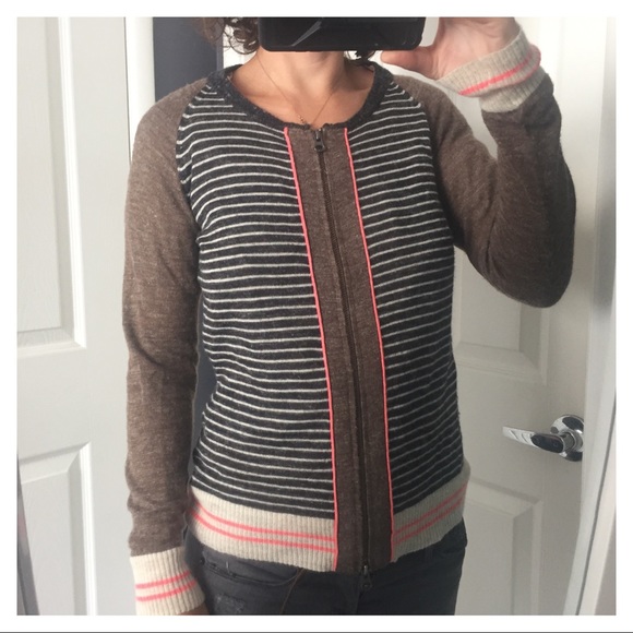 Hoss Intropia Striped Cardigan - Picture 6 of 7